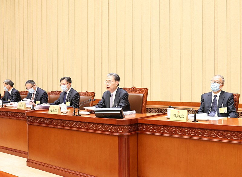 十四届全国人大常委会第二次会议在京举行